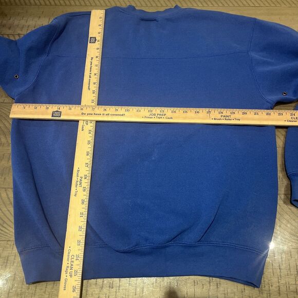 Vintage NFL Seattle Seahawks Sweatshirt blue embroidered Lee - Picture 9 of 9